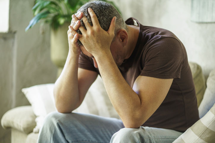 Symptoms-of-adderall-withdrawal - Jaywalker - Jaywalker Man suffering from symptoms of adderall withdrawal